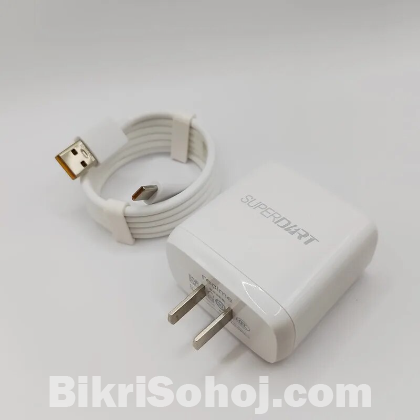 Realme 65w Super Dart Original Charger & Cable